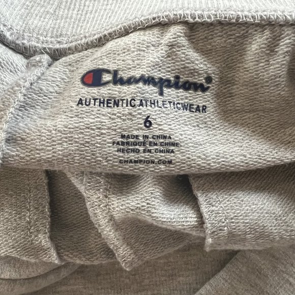 NWT Girls Champion Grey Joggers SZ 6 - Picture 5 of 6